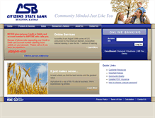 Tablet Screenshot of csbks.com